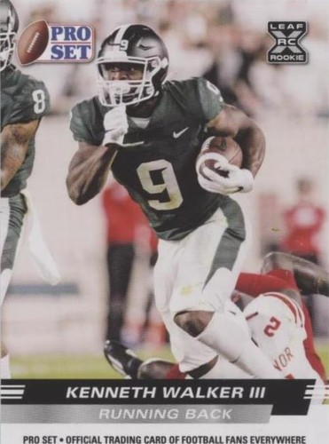 2022 Leaf Pro Set Draft Kenneth Walker III #PS-09