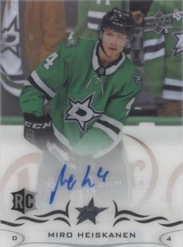 2018-19 Upper Deck Clear Cut - Miro Heiskanen #CCR-MH