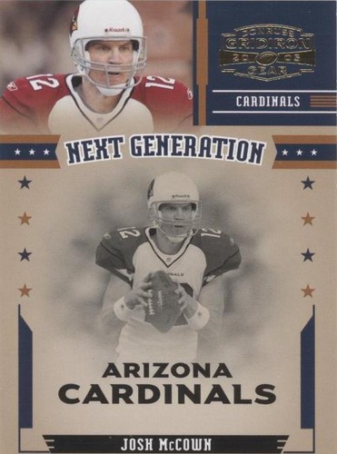 2005 Donruss Gridiron Gear Josh McCown #NG-5