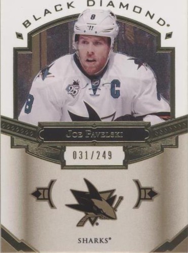 2016-17 Upper Deck Black Diamond - Joe Pavelski #BDB-JP