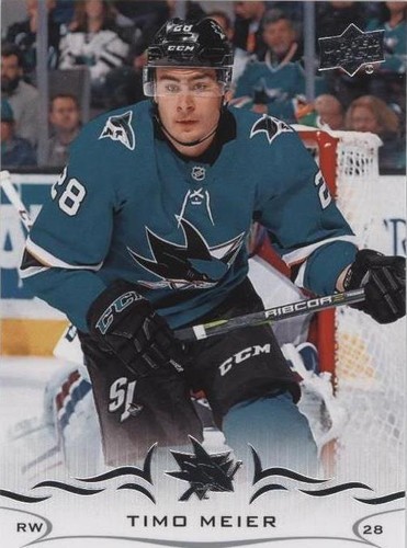 2018-19 Upper Deck - Timo Meier #149