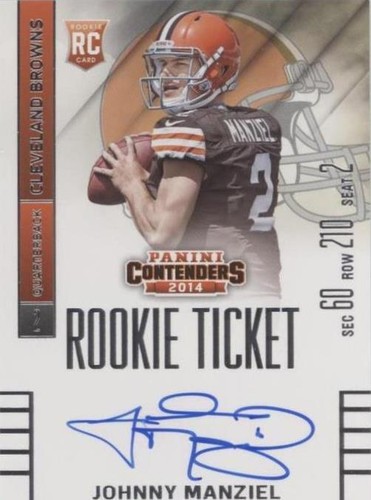 2014 Panini Contenders Johnny Manziel #240