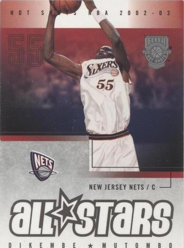 2002-03 Fleer Hot Shots - Dikembe Mutombo #151