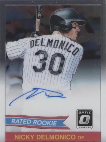 2018 Panini Donruss Optic - Nick Delmonico #84S-ND