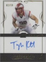 2015 Leaf Clear Tyler Kroft #BA-TK1