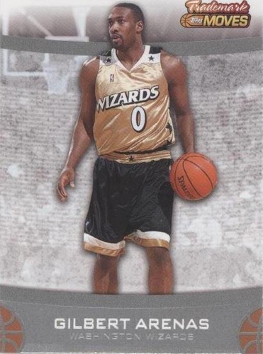 2007-08 Topps Trademark Moves - Gilbert Arenas #26