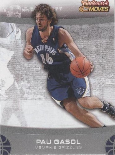 2007-08 Topps Trademark Moves - Pau Gasol #16