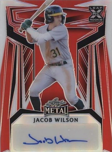 2023 Leaf Metal - Jacob Wilson #BA-JW2