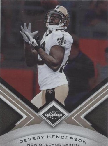 2010 Panini Limited Devery Henderson #61