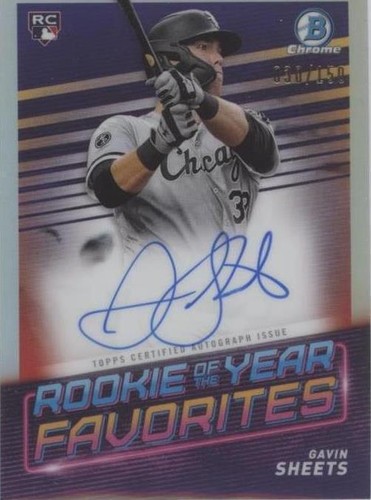 2022 Bowman - Gavin Sheets #ROYF-GS