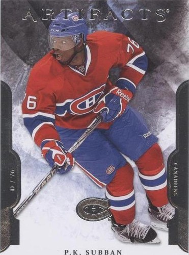 2011-12 Upper Deck Artifacts - P. K. Subban #76