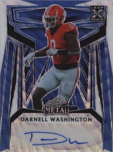2023 Leaf Metal Darnell Washington #BA-DW1