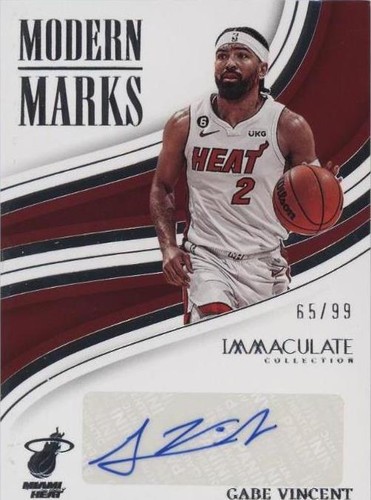 2022-23 Panini Immaculate Collection - Gabe Vincent #IMO-GVI