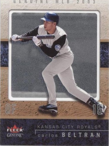 2003 Fleer Genuine - Carlos Beltran #11