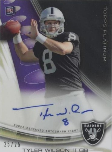 2013 Topps Platinum Tyler Wilson #A-TW