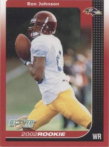 2002 Score Ron Johnson #279
