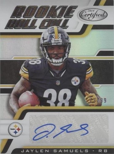 2018 Panini Certified Jaylen Samuels #RC-JS