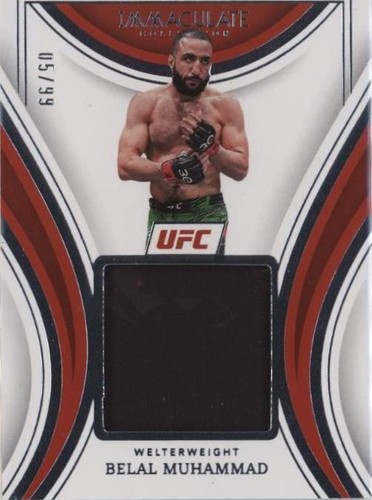 2023 Panini Immaculate Collection UFC - Belal Muhammad #RM-BMH
