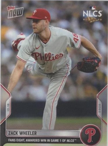 2022 Topps Now - Zack Wheeler #1101