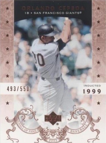 2005 Upper Deck Hall of Fame - Orlando Cepeda #53