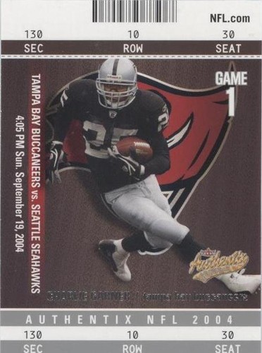2004 Fleer Authentix Charlie Garner #64