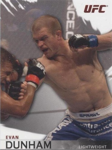 2010 Topps UFC Knockout - Evan Dunham #91