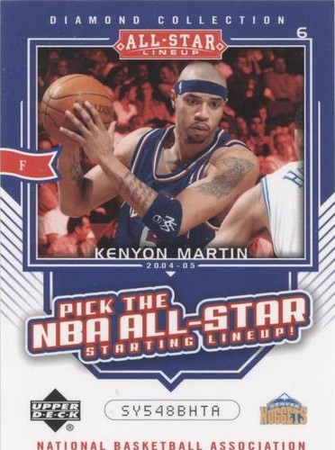 2004-05 Upper Deck All-Star Lineup - Kenyon Martin #AS17