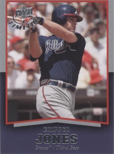 2008 Upper Deck Timeline - Chipper Jones #8