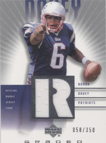 2002 Upper Deck Graded Rohan Davey #RD-500