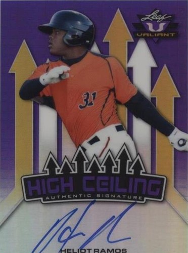2017 Leaf Valiant Draft - Heliot Ramos #HC-HR1