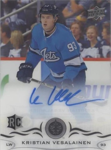 2018-19 Upper Deck Clear Cut - Kristian Vesalainen #CCR-KV