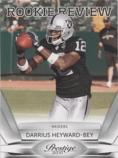 2010 Playoff Prestige Darrius Heyward-Bey #17
