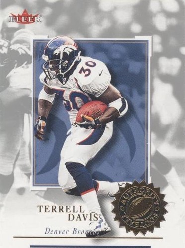 2001 Fleer Authority Terrell Davis #60