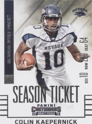 2015 Panini Contenders Draft Picks Colin Kaepernick #26