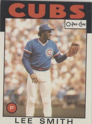 1986 O-Pee-Chee - Lee Smith #355