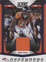 2018 Score Aqib Talib #8