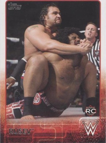 2015 Topps WWE - Rusev #66