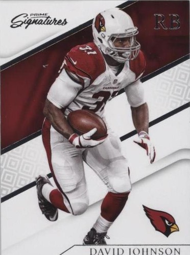 2016 Panini Prime Signatures David Johnson #122
