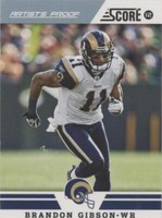 2012 Score Brandon Gibson #142
