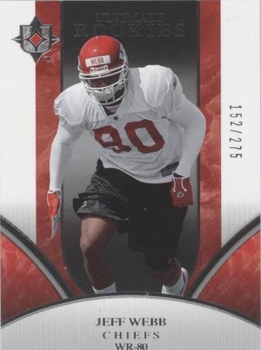 2006 Ultimate Collection Jeff Webb #321