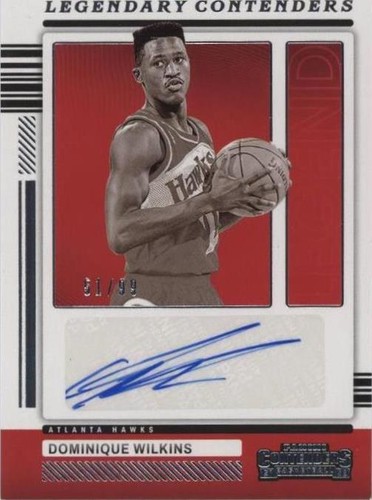 2021-22 Panini Contenders - Dominique Wilkins #LC-DWL