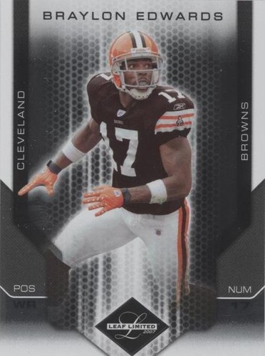 2007 Leaf Limited Braylon Edwards #25