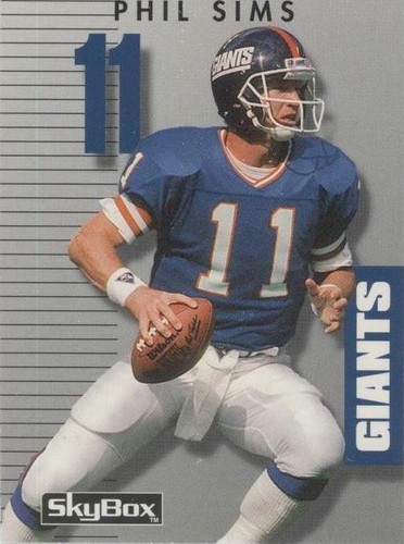 1992 Skybox Primetime Phil Simms #215