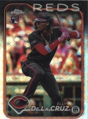 2024 Topps Chrome Logofractor Edition - Elly De La Cruz #44