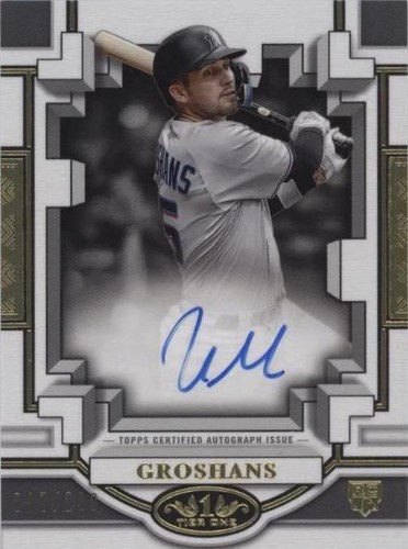 2023 Topps Tier One - Jordan Groshans #BOA-JG
