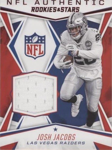 2020 Panini Rookies & Stars Josh Jacobs #NA-JJ