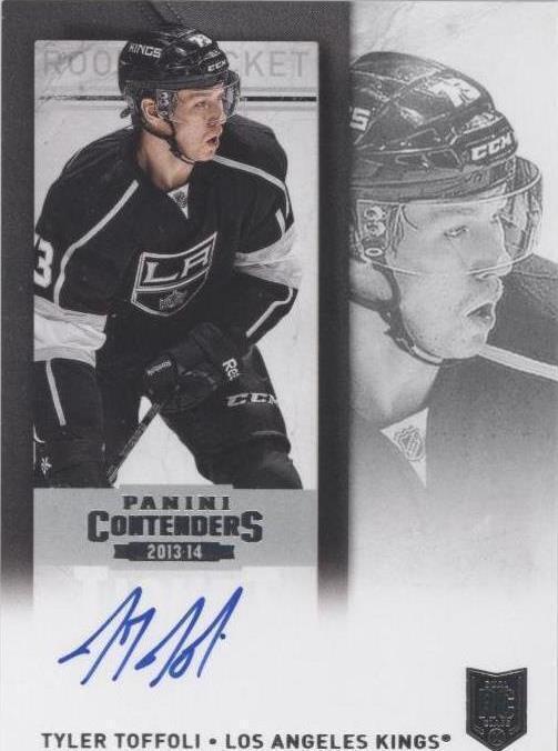 2013-14 Panini Playoff Contenders - Tyler Toffoli #249