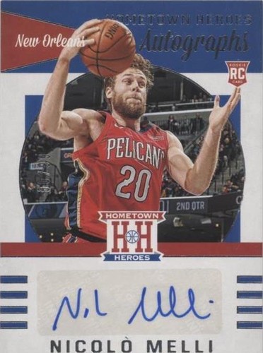 2019-20 Panini Chronicles - Nicolo Melli #HH-NML