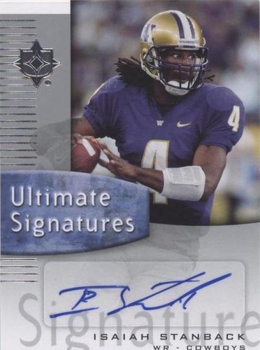2007 Ultimate Collection Isaiah Stanback #US-IS