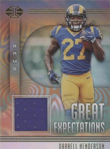 2019 Panini Illusions Darrell Henderson #GE-DHE